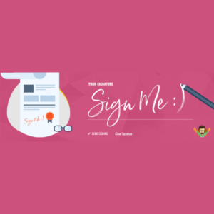 WordPress Order Signature